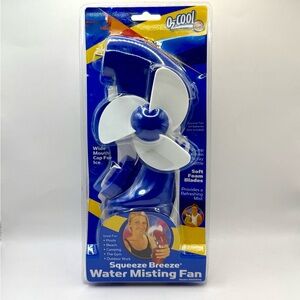 O2COOL Sport Blue and White Water Misting Fan Spray Bottle
